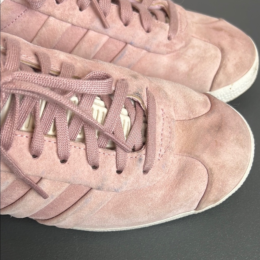 adidas gazelle Pink Suede Sneakers size 8.5 - Picture 7 of 13